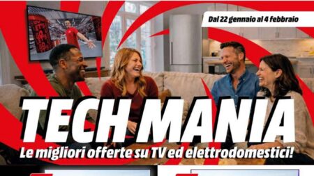 Volantino MediaWorld dal 22 gennaio al 4 febbraio 2026