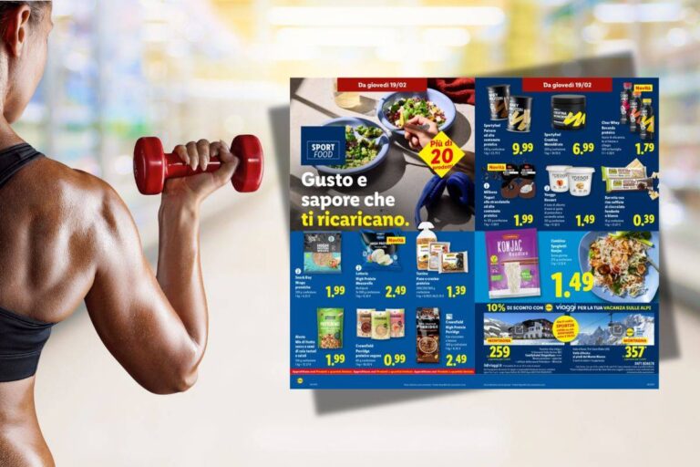 Lidl Sport Food 19 febbraio 2026, perché i prodotti “high protein” ci sembrano sempre più salutari