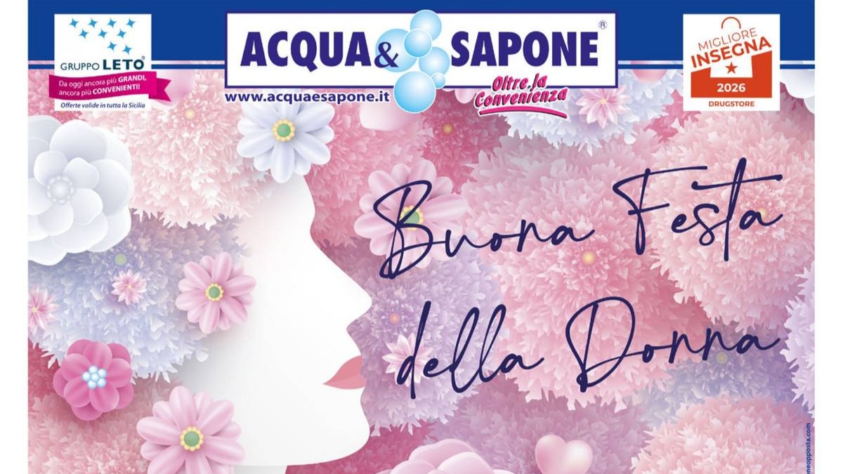 Volantino Acqua e Sapone Sicilia dal 23 febbraio 2026