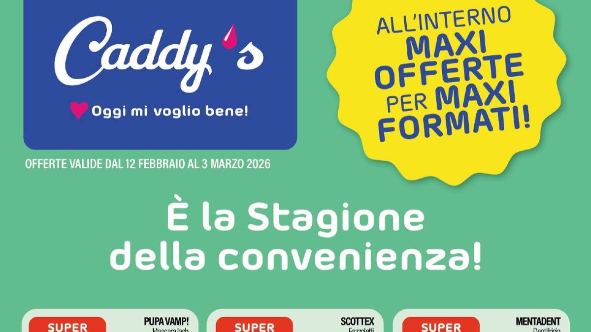 Volantino Caddy dal 12 febbraio 2026