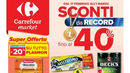 Volantino Carrefour Market dal 17 febbraio 2026