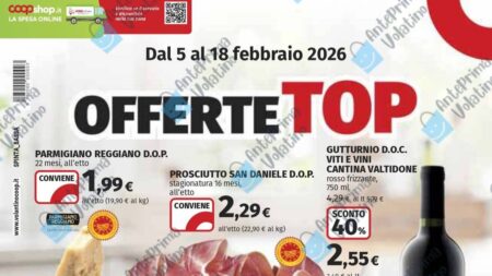 Volantino Coop dal 5 febbraio 2026