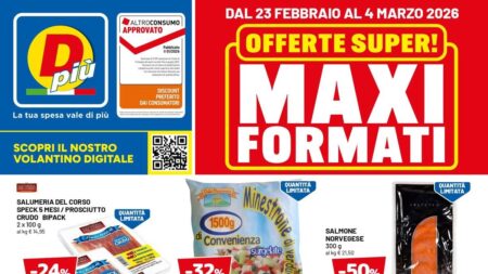 Volantino DPiù dal 23 febbraio 2026