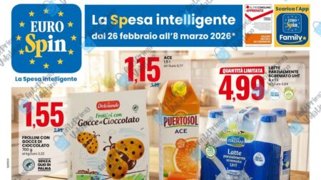 Volantino Eurospin dal 26 febbraio 2026