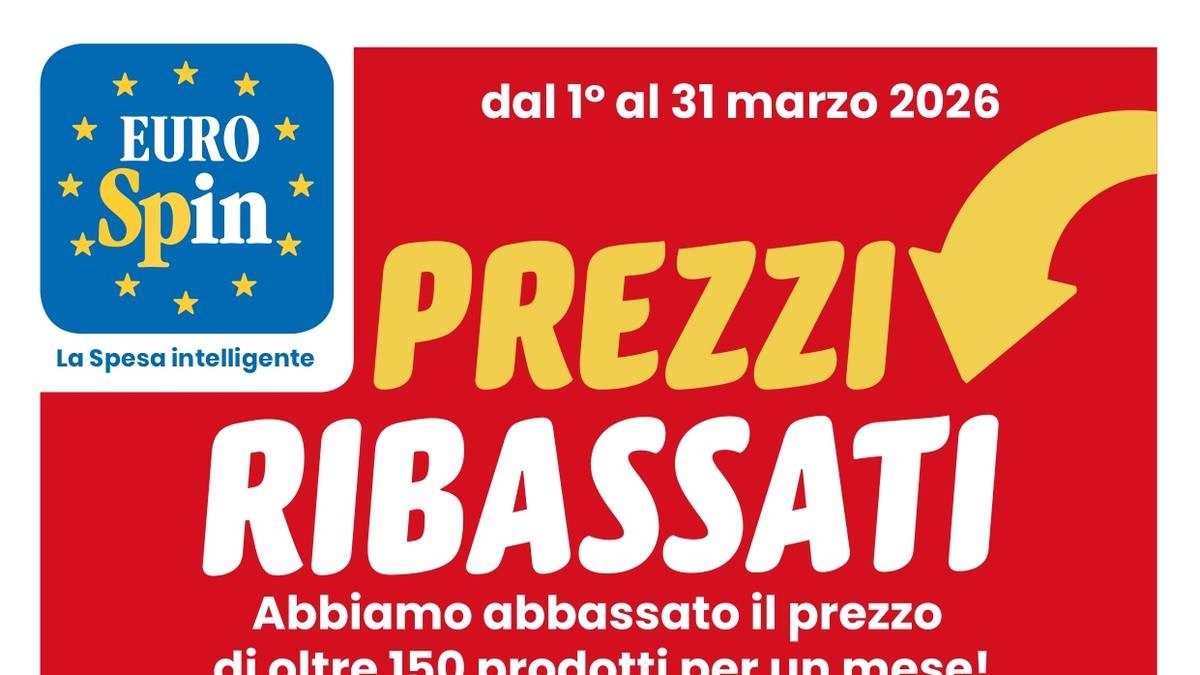 Volantino Eurospin Ribassati di Marzo 2026
