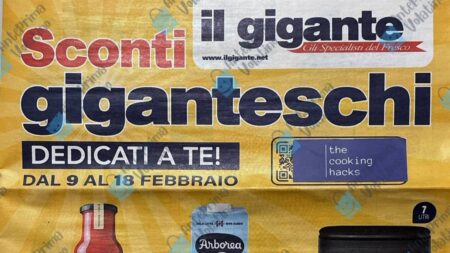 Volantino Il Gigante dal 9 febbraio 2026