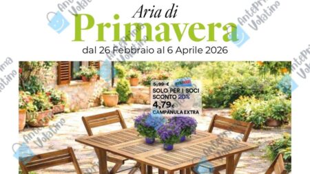 Volantino Ipercoop Aria di Primavera dal 26 febbraio 2026