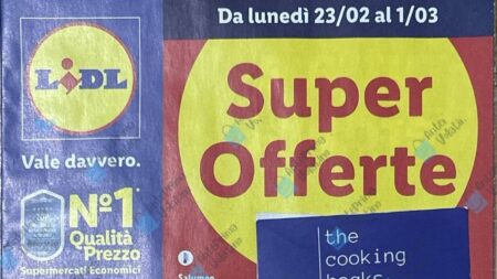 Volantino Lidl dal 23 febbraio 2026
