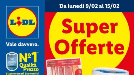 Volantino Lidl dal 9 febbraio 2026