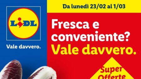 Volantino Lidl Frutta e Verdura dal 23 febbraio 2026