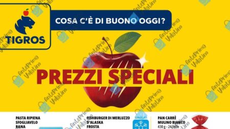 Volantino Tigros Prezzi Speciali dal 11 febbraio 2026