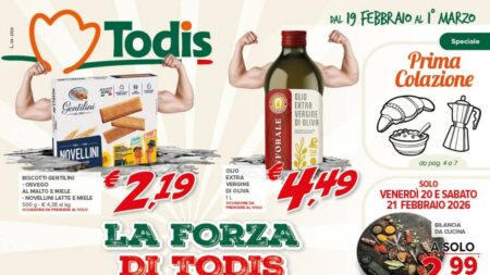Volantino Todis dal 19 febbraio 2026