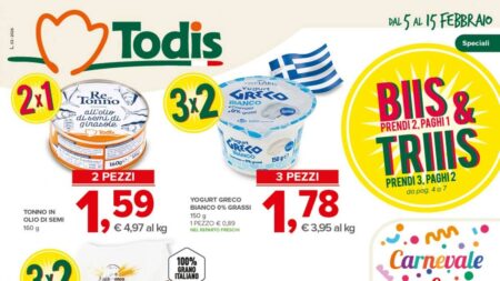 Volantino Todis dal 5 febbraio 2026