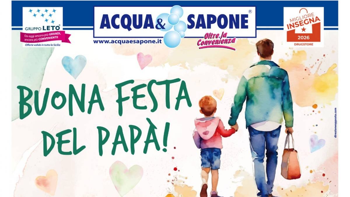 Volantino Acqua e Sapone Sicilia dal 9 marzo 2026