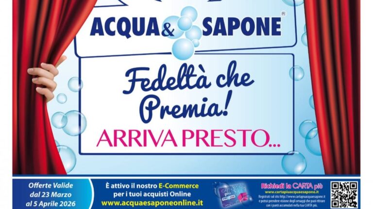 Volantino Acqua e Sapone Sicilia dal 23 marzo 2026