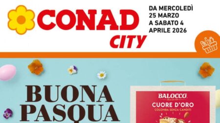 Volantino Conad City Campania dal 25 marzo 2026