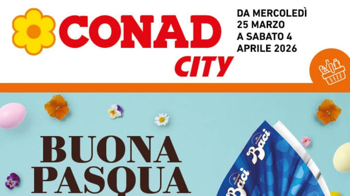 Volantino Conad City Lazio dal 25 marzo 2026