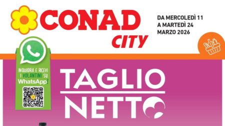 Volantino Conad City dal 11 marzo 2026