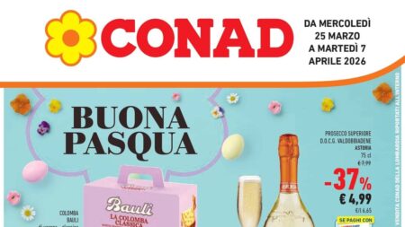 Volantino Conad dal 25 marzo 2026