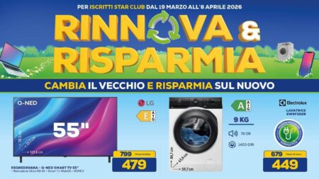 Volantino Euronics dal 19 marzo 2026