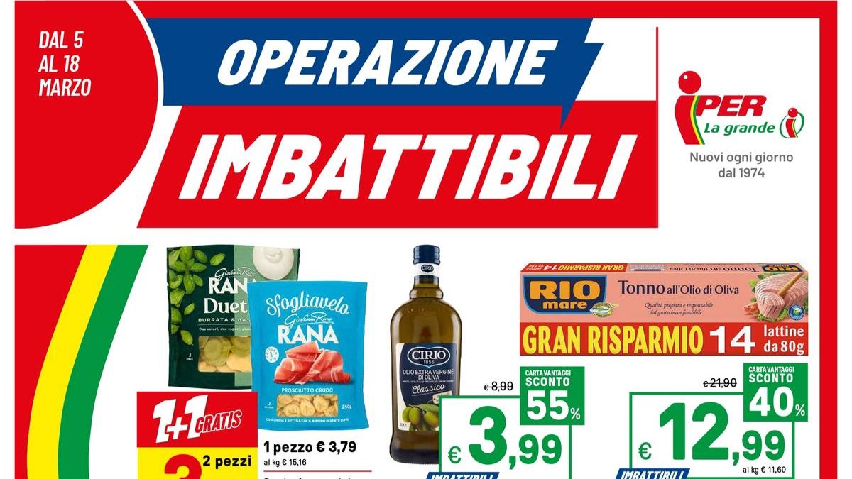 Volantino Iper La Grande I dal 5 marzo 2026 Volantino Iper La Grande I dal 5 marzo 2026