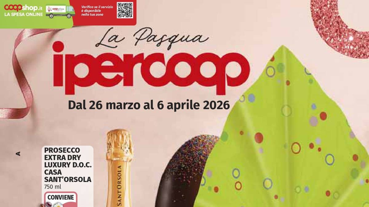 Volantino Ipercoop dal 26 marzo 2026