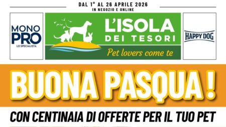 Volantino Isola dei Tesori Aprile 2026