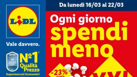 Volantino Lidl Digitale dal 16 marzo 2026