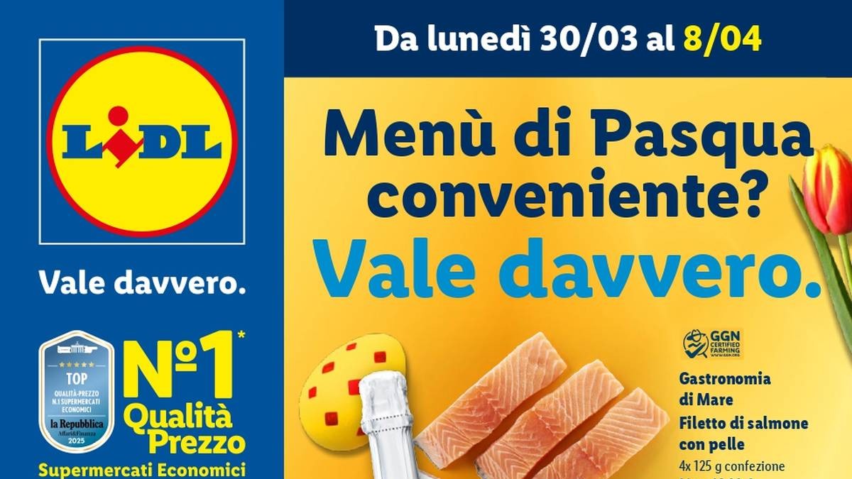 Volantino Lidl dal 30 marzo 2026, versione digitale