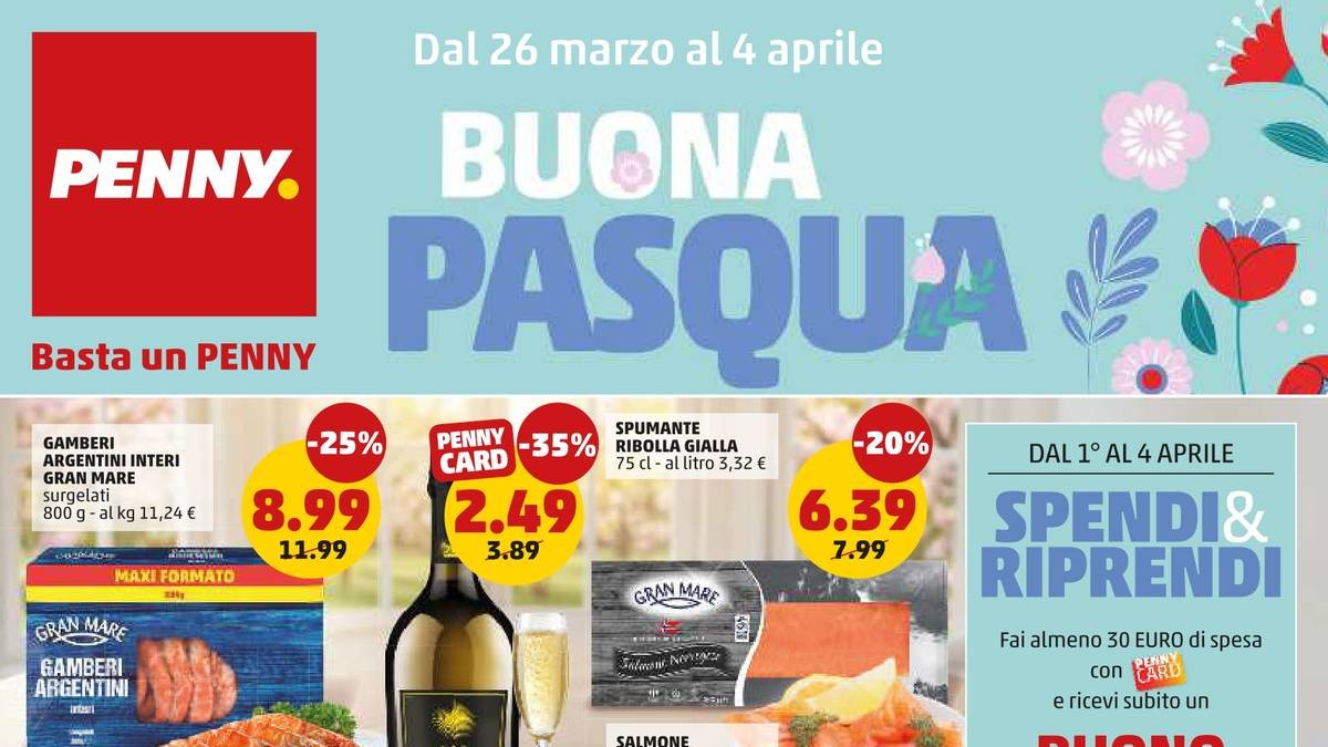 Volantino Penny dal 26 marzo 2026