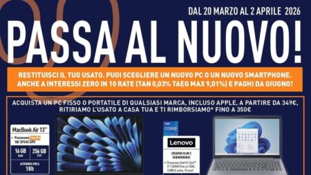 Volantino Unieuro dal 20 marzo 2026