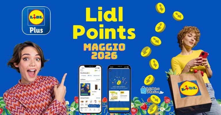 Lidl Points, come funziona e i premi Maggio 2026