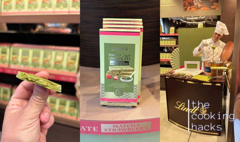 Lindt Tokyo Style Chocolate, nuova tavoletta matcha fragola