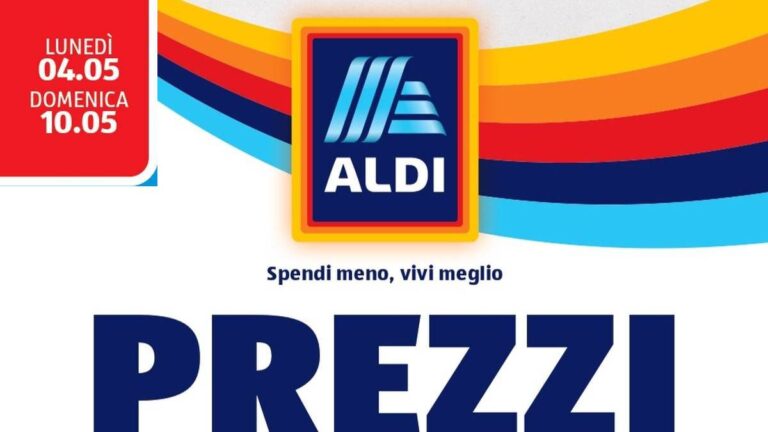 Volantino Aldi dal 4 maggio 2026