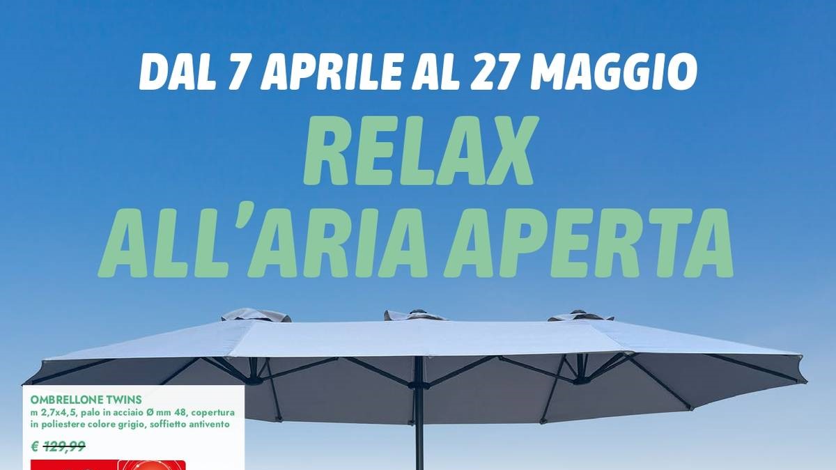 Volantino Bennet Relax dal 7 aprile 2026