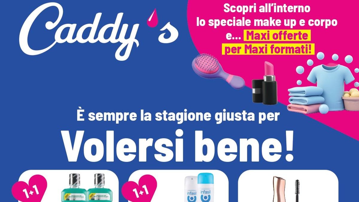 Volantino Caddy's dal 16 aprile 2026