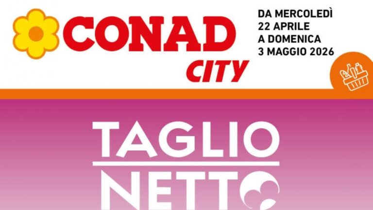 Volantino Conad City Campania dal 22 aprile 2026