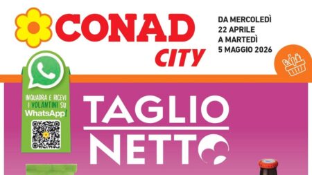 Volantino Conad City dal 22 aprile 2026