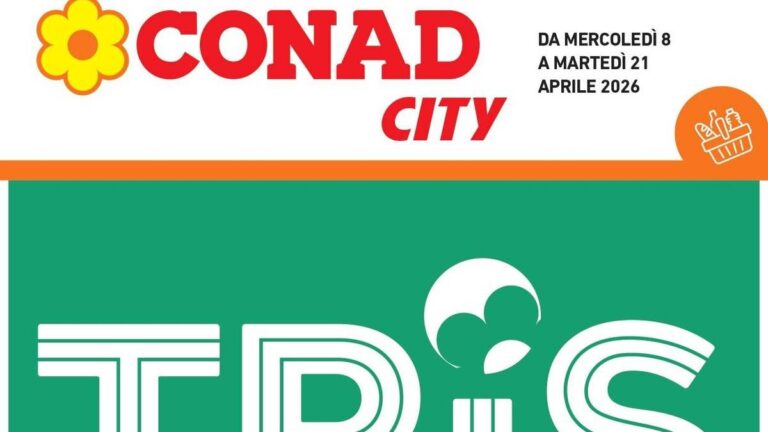 Volantino Conad City dal 8 aprile 2026