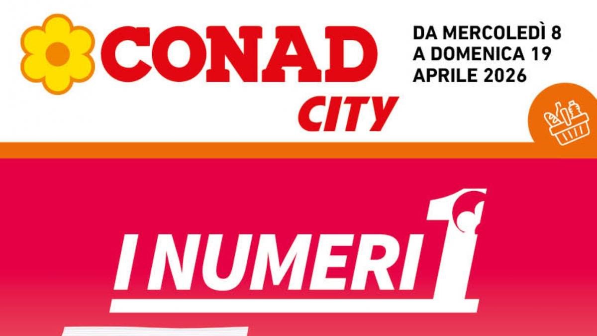 Volantino Conad City Lazio dal 8 aprile 2026