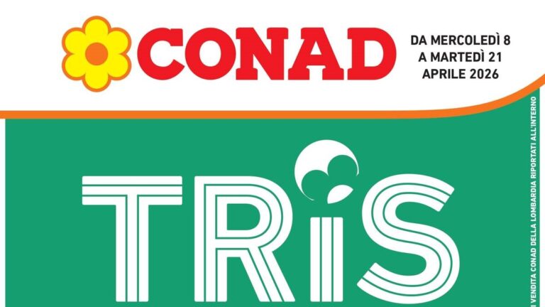 Volantino Conad dal 8 aprile 2026