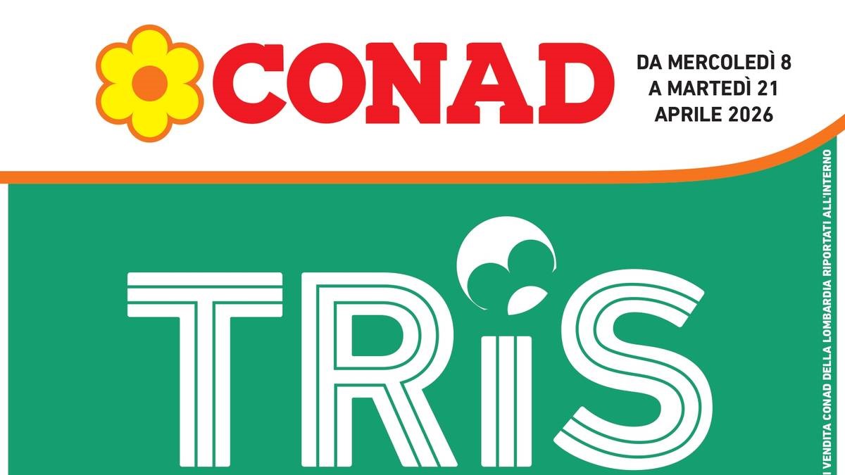 Volantino Conad dal 8 aprile 2026
