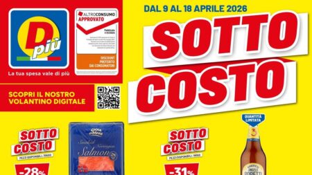 Volantino DPiù dal 9 aprile 2026