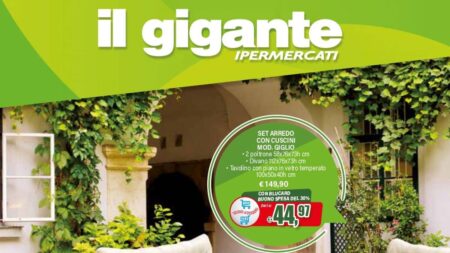 Volantino Il Gigante Arredo Giardino dal 9 aprile 2026