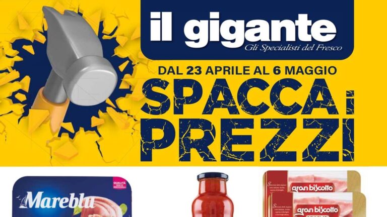 Volantino Il Gigante dal 23 aprile 2026