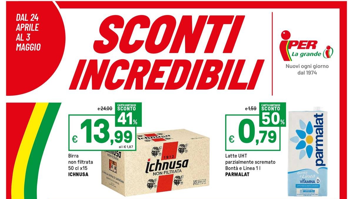 Volantino Iper La Grande I dal 24 aprile 2026