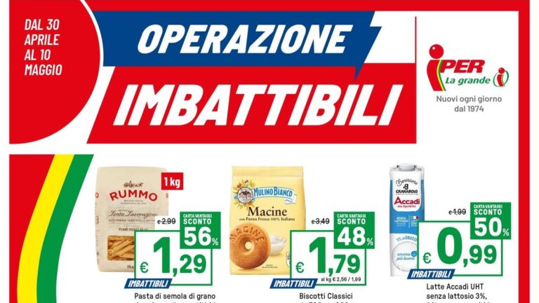 Volantino Iper La Grande I dal 30 aprile 2026