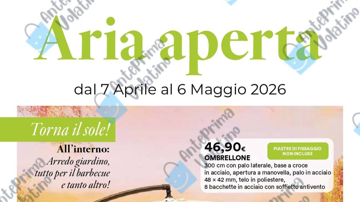 Volantino Ipercoop Aria Aperta dal 7 aprile 2026