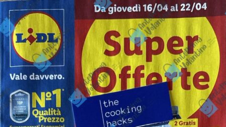 Volantino Lidl dal 16 aprile 2026