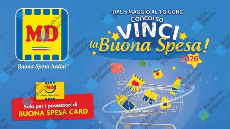 Volantino MD dal 5 maggio 2026
